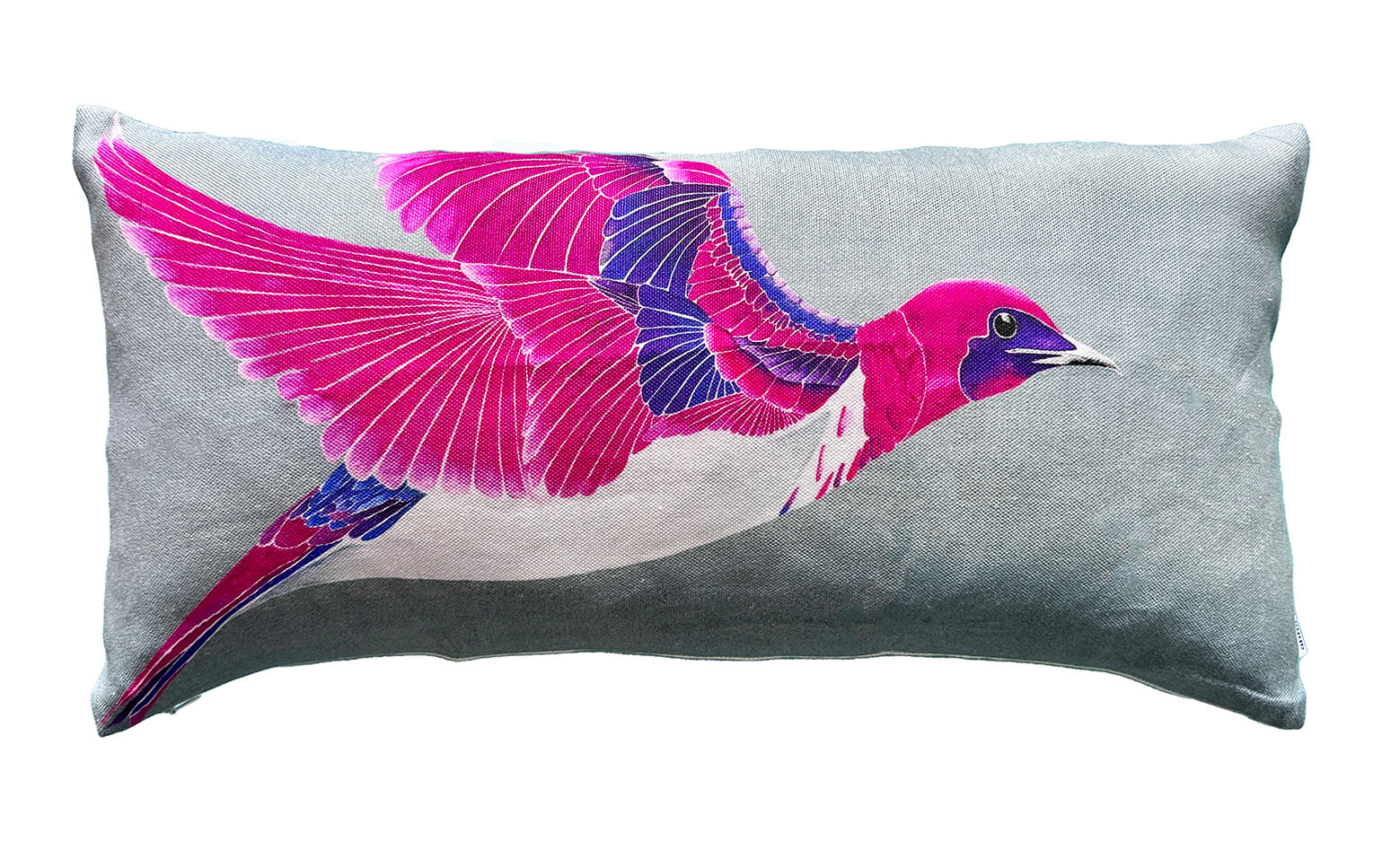 Violet Backed Starling<br />bolster cushion
