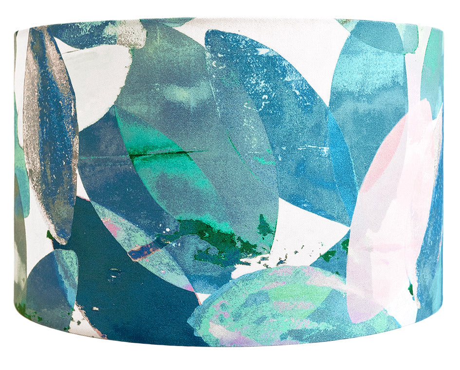 Falling Leaves in Winter large lampshade by Anna Jacobs