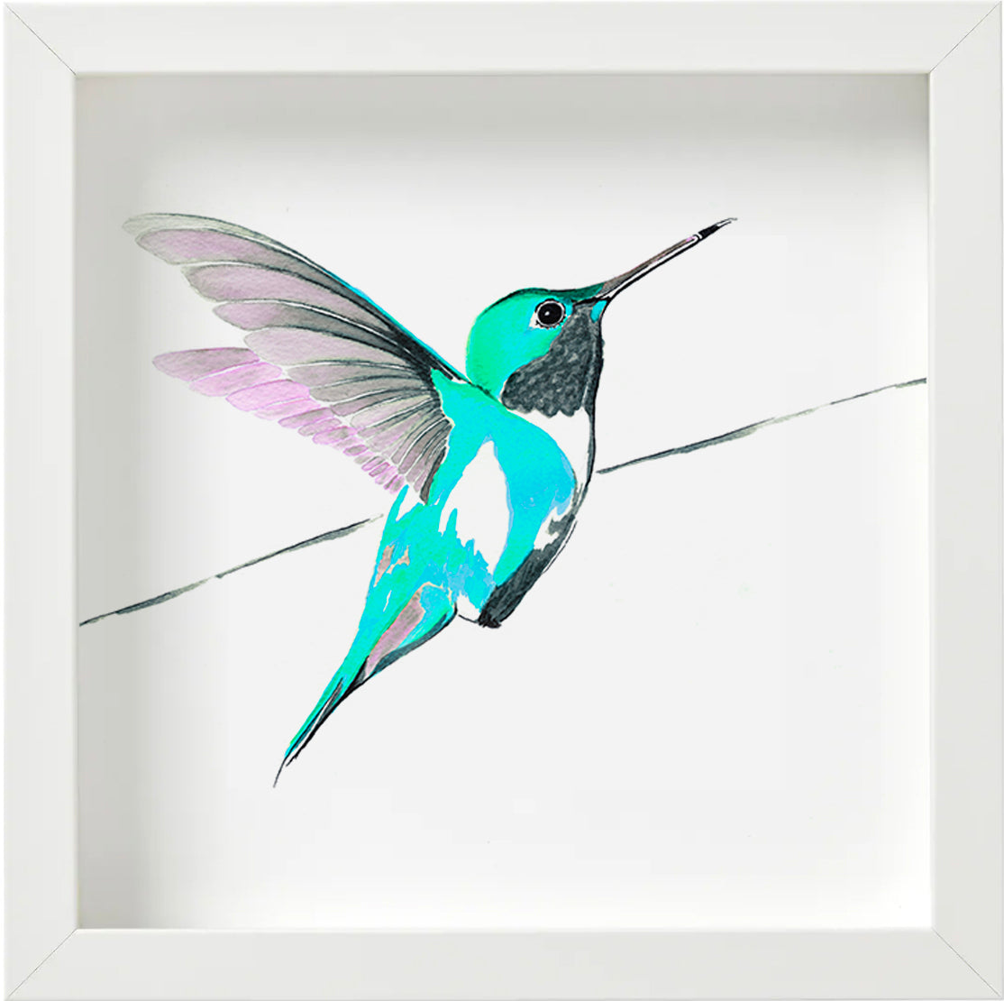 Hummer in Blue<br>print
