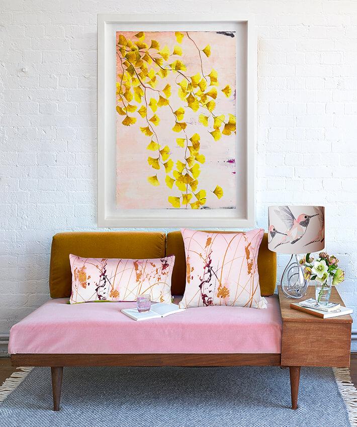 Ginkgo Tree in Yellow<br/>print