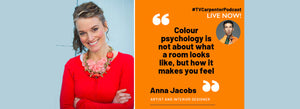Anna Jacobs, The Colour Doctor, speaks to Wayne Perry about the colour psychology in her home