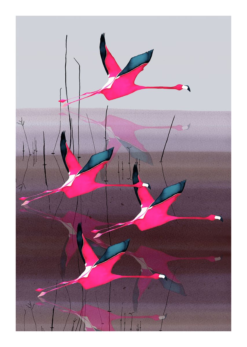 Family Breaking Dawn<Br>print