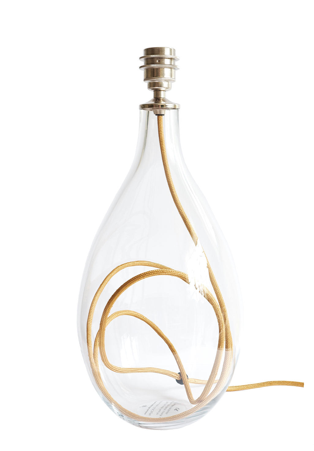 Burnished Gold flex lamp base<br />2 sizes