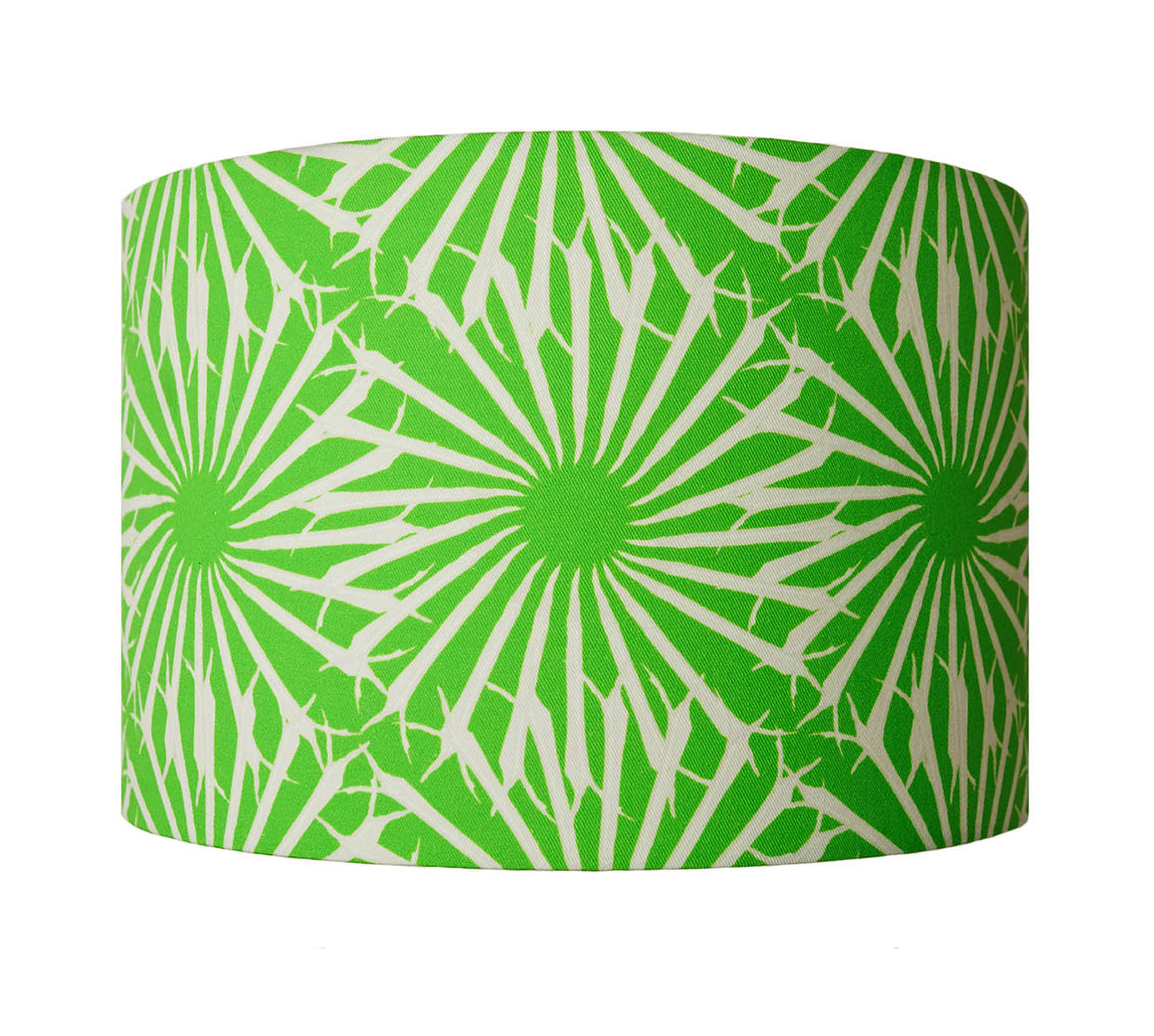 Beak Street in Grass<br />cotton lampshade