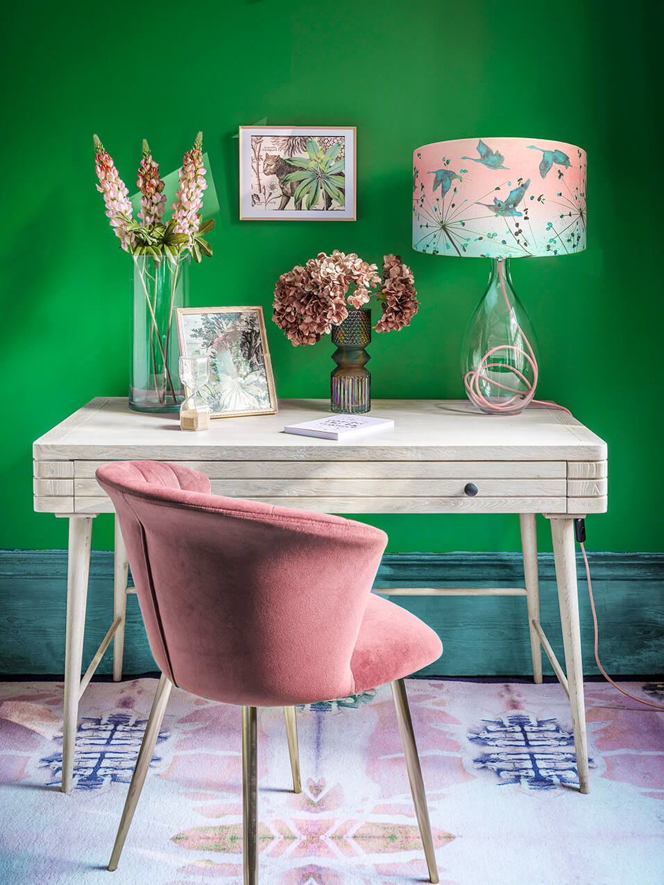 Flight in Dusk large lamp