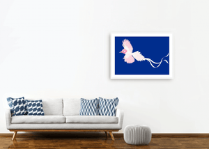 Rose Paradise Flycatcher