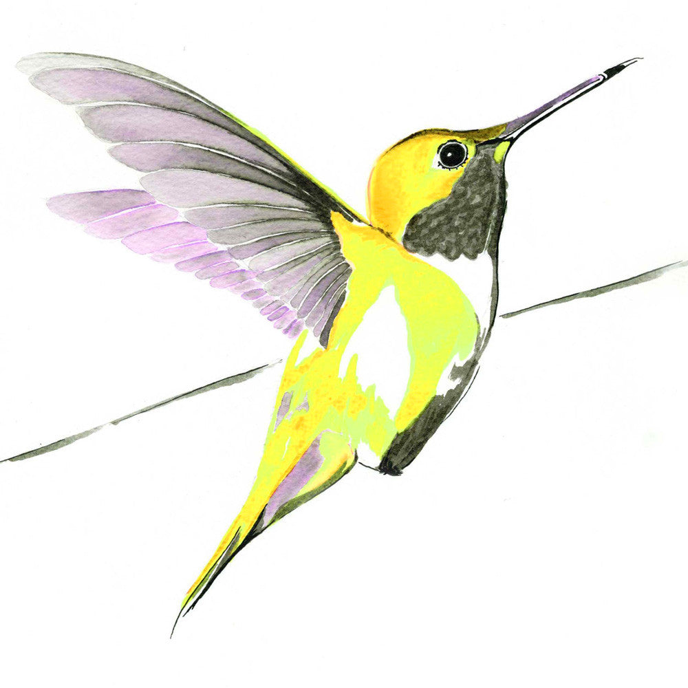 Hummer in Yellow<br/>greeting card
