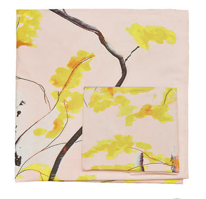 Anna Jacobs Chinese Tree bed linen folded