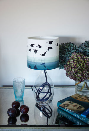 Welsh Reflection<br />cotton lampshade