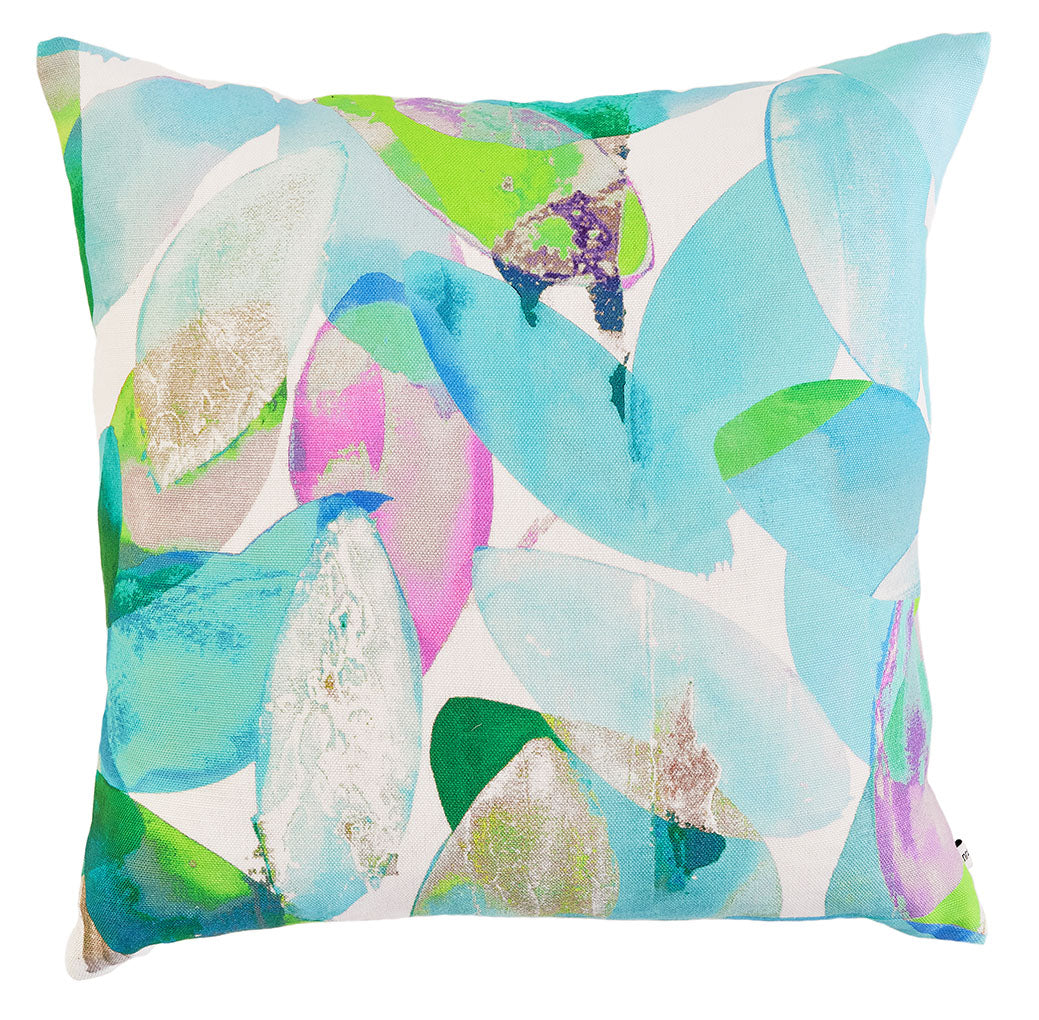 Falling Leaves in Summer<br />linen cushion