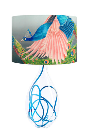 Flying Peacock lamp<br>LARGE, 4 flex colour options