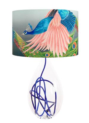 Flying Peacock lamp<br>LARGE, 4 flex colour options